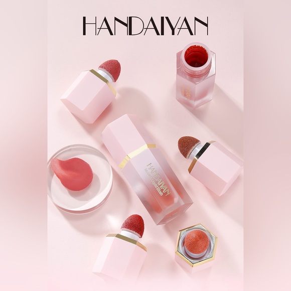 Matte Silky Texture Long-Lasting Lightweight Blush Liquid Makeup- #4 Swipe Right - Picture 6 of 8